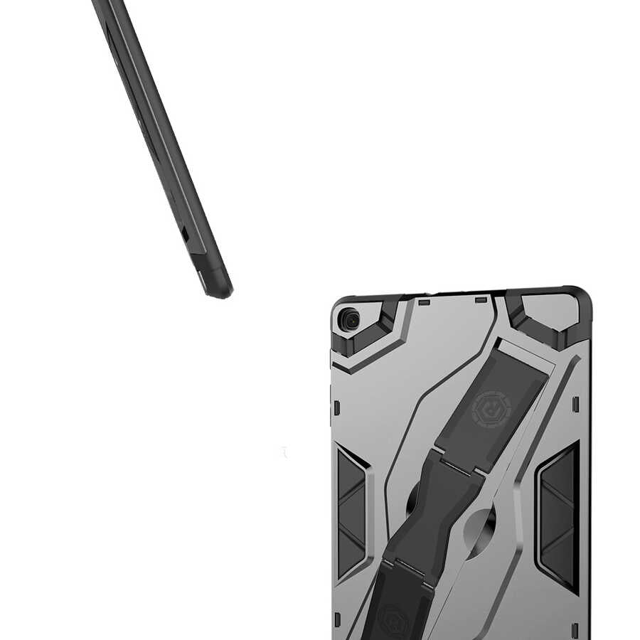 Galaxy Tab A 10.1 (2019) T510 Zore Defens Tablet Silikon Siyah