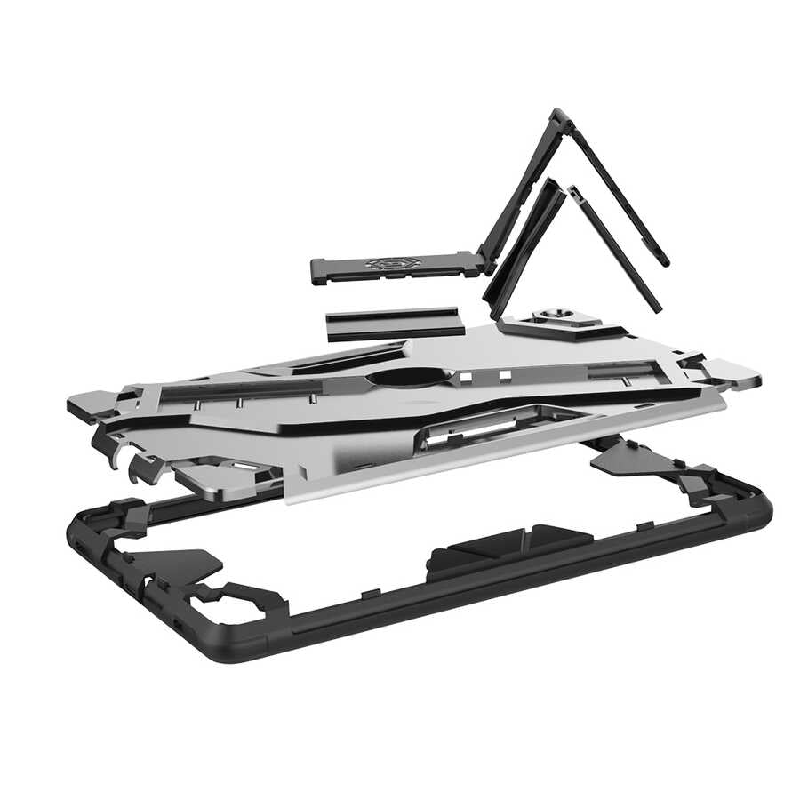 Galaxy Tab A 10.1 (2019) T510 Zore Defens Tablet Silikon Siyah