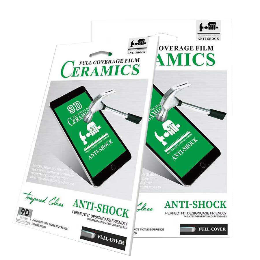 Galaxy Tab A 10.1 (2019) T510 Zore Tablet Seramik Ekran Koruyucu Siyah