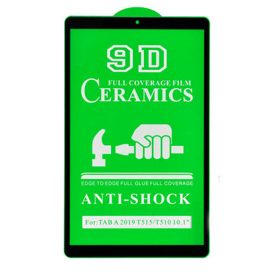 Galaxy Tab A 10.1 (2019) T510 Zore Tablet Seramik Ekran Koruyucu Siyah