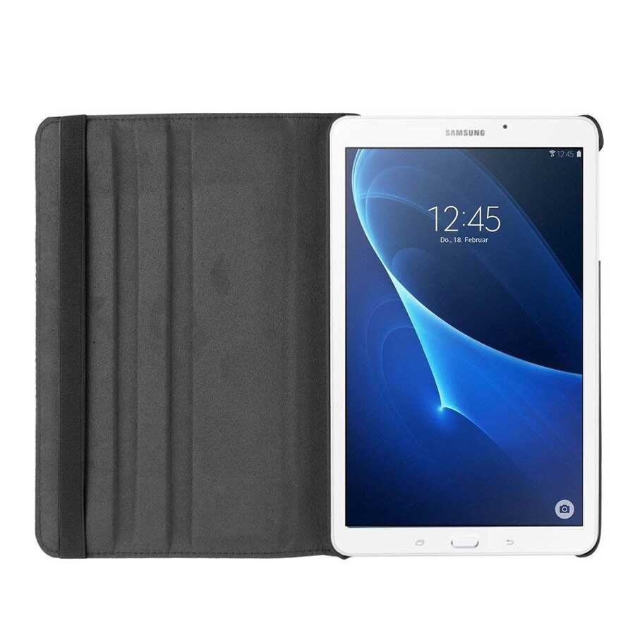 Galaxy Tab A 7.0 T285 Zore Dönebilen Standlı Kılıf Mor