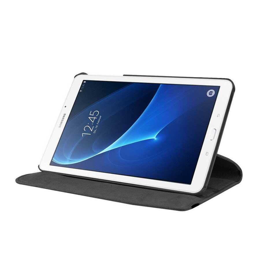 Galaxy Tab A 7.0 T285 Zore Dönebilen Standlı Kılıf Mor