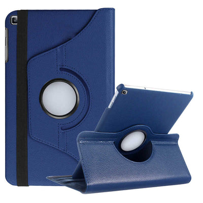 Galaxy Tab A 8.0 (2019) T290 Zore Dönebilen Standlı Kılıf Mavi