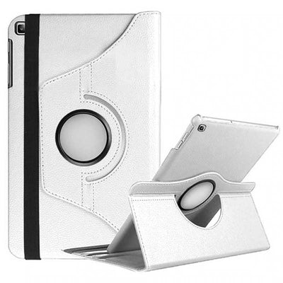 Galaxy Tab A 8.0 (2019) T290 Zore Dönebilen Standlı Kılıf Beyaz