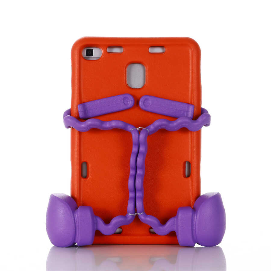 Galaxy Tab A 8.0 (2019) T290 Zore Eva Boxer Tablet Silikon Kırmızı