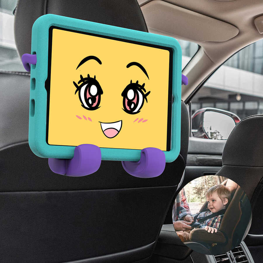 Galaxy Tab A 8.0 (2019) T290 Zore Eva Boxer Tablet Silikon Gri