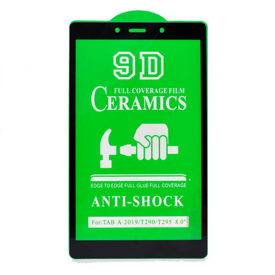 Galaxy Tab A 8.0 (2019) T290 Zore Tablet Seramik Ekran Koruyucu Siyah