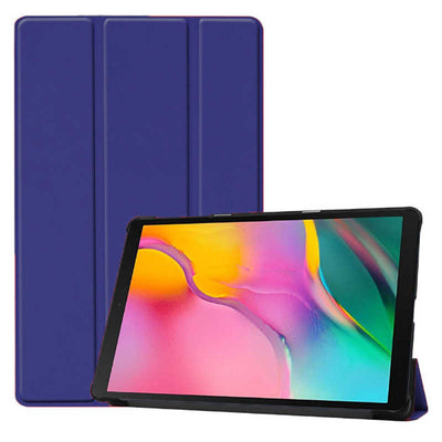 Galaxy Tab A 8.0 (2019) T290 Zore Smart Cover Standlı 1-1 Kılıf Lacivert
