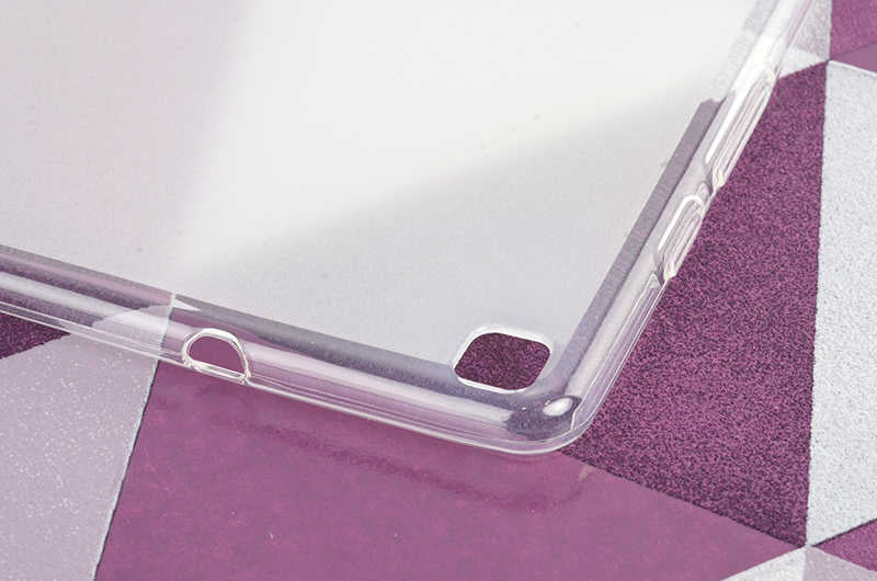 Galaxy Tab A 8.0 T290 Kılıf Zore Tablet Süper Silikon Kapak Beyaz