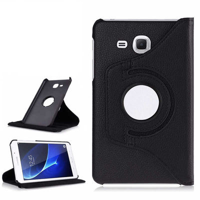 Galaxy Tab A T580 10.1 Zore Dönebilen Standlı Kılıf Beyaz