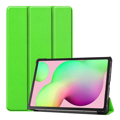 Galaxy Tab A T580 10.1 Zore Smart Cover Standlı 1-1 Kılıf Yeşil