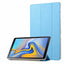 Galaxy Tab A T590 Zore Smart Cover Standlı 1-1 Kılıf Mavi
