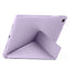 Galaxy Tab A11 Plus Kılıf Zore Tri Folding Kalem Bölmeli Standlı Kılıf