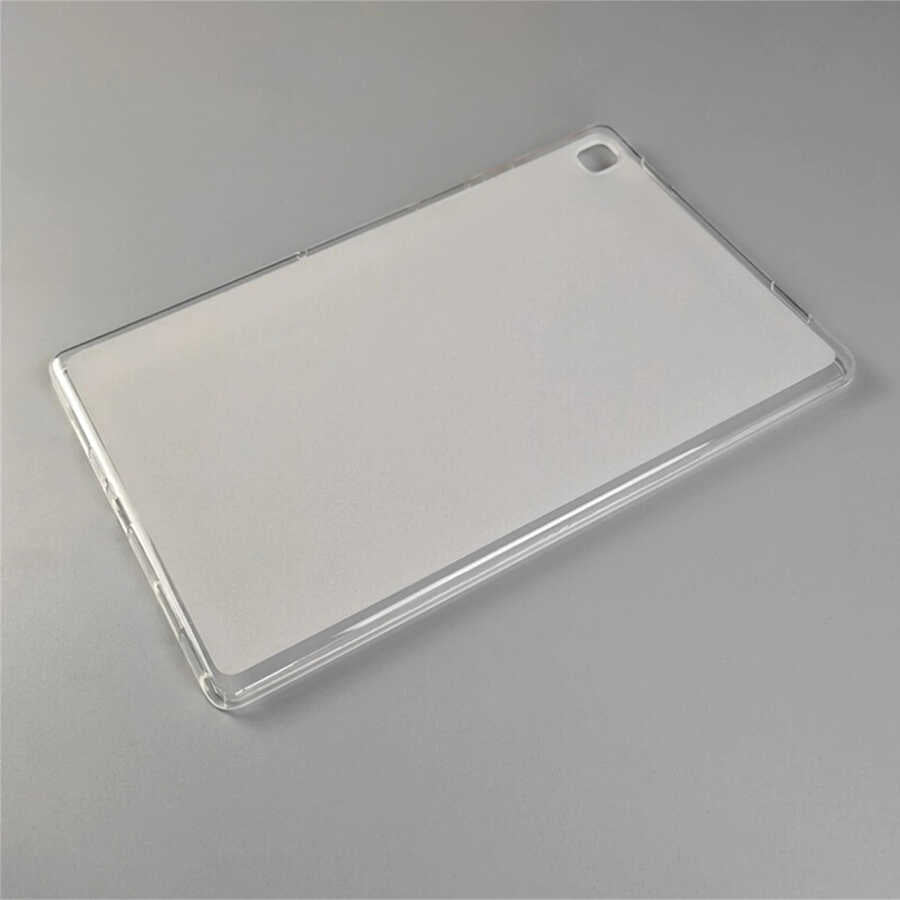 Galaxy Tab A7 10.4 T500 2020 Kılıf Zore Tablet Süper Silikon Kapak Siyah