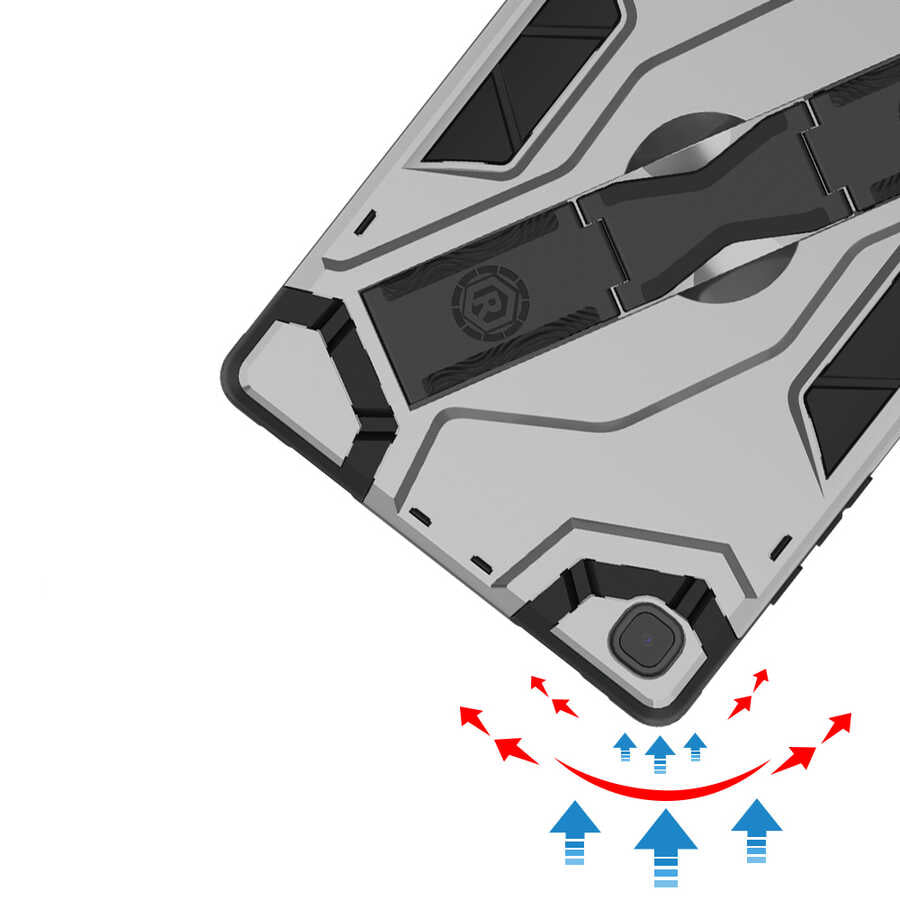 Galaxy Tab A7 10.4 T500 2020 Zore Defens Tablet Silikon Siyah