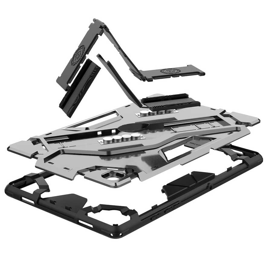 Galaxy Tab A7 10.4 T500 2020 Zore Defens Tablet Silikon Siyah