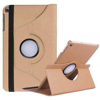 Galaxy Tab A7 10.4 T500 (2020) Zore Dönebilen Standlı Kılıf Gold