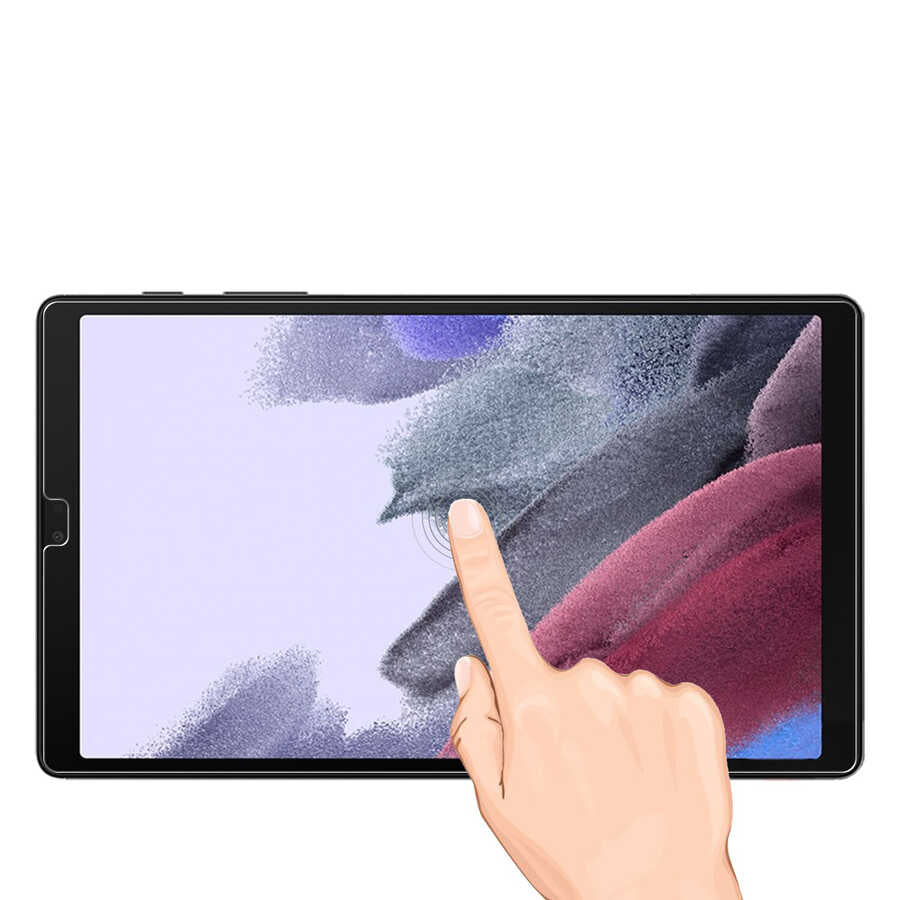 Galaxy Tab A7 Lite T225 Zore Tablet Temperli Cam Ekran Koruyucu Renksiz