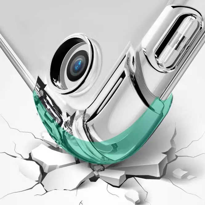 Galaxy Tab A8 10.5 SM-X200 (2021) Kılıf Zore Tablet Nitro Anti Shock Silikon Kapak Renksiz