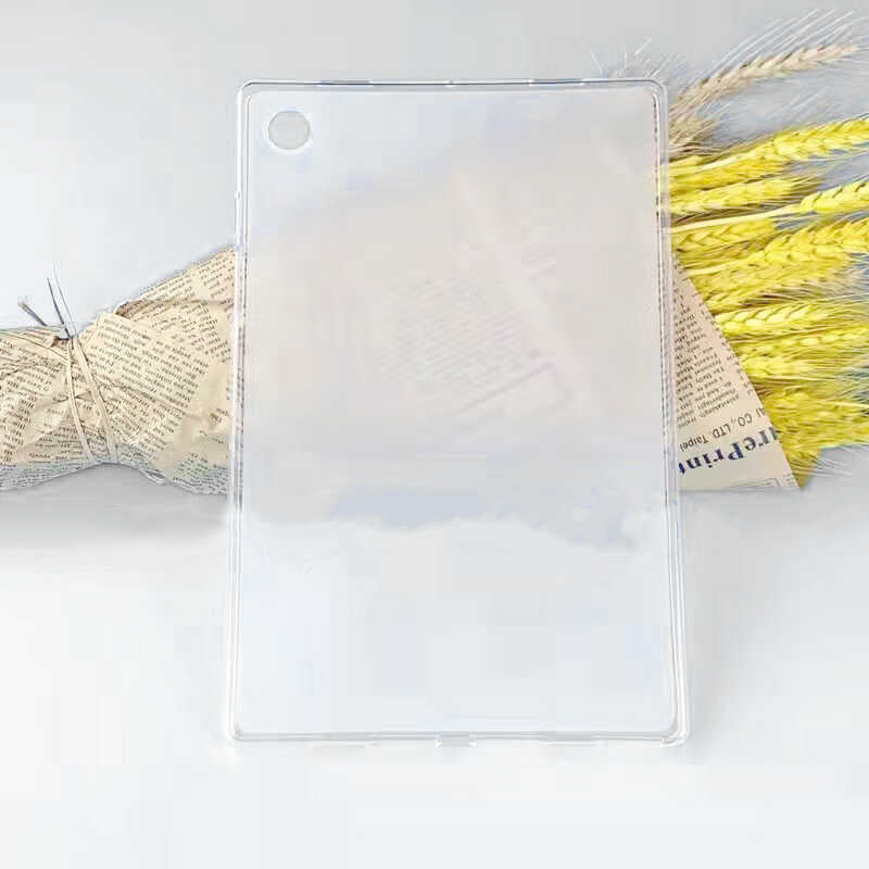 Galaxy Tab A8 10.5 SM-X200 (2021) Kılıf Zore Tablet Süper Silikon Kapak Renksiz