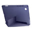 Galaxy Tab A8 10.5 SM-X200 (2021) Kılıf Zore Tri Folding Kalem Bölmeli Standlı Kılıf Kırmızı