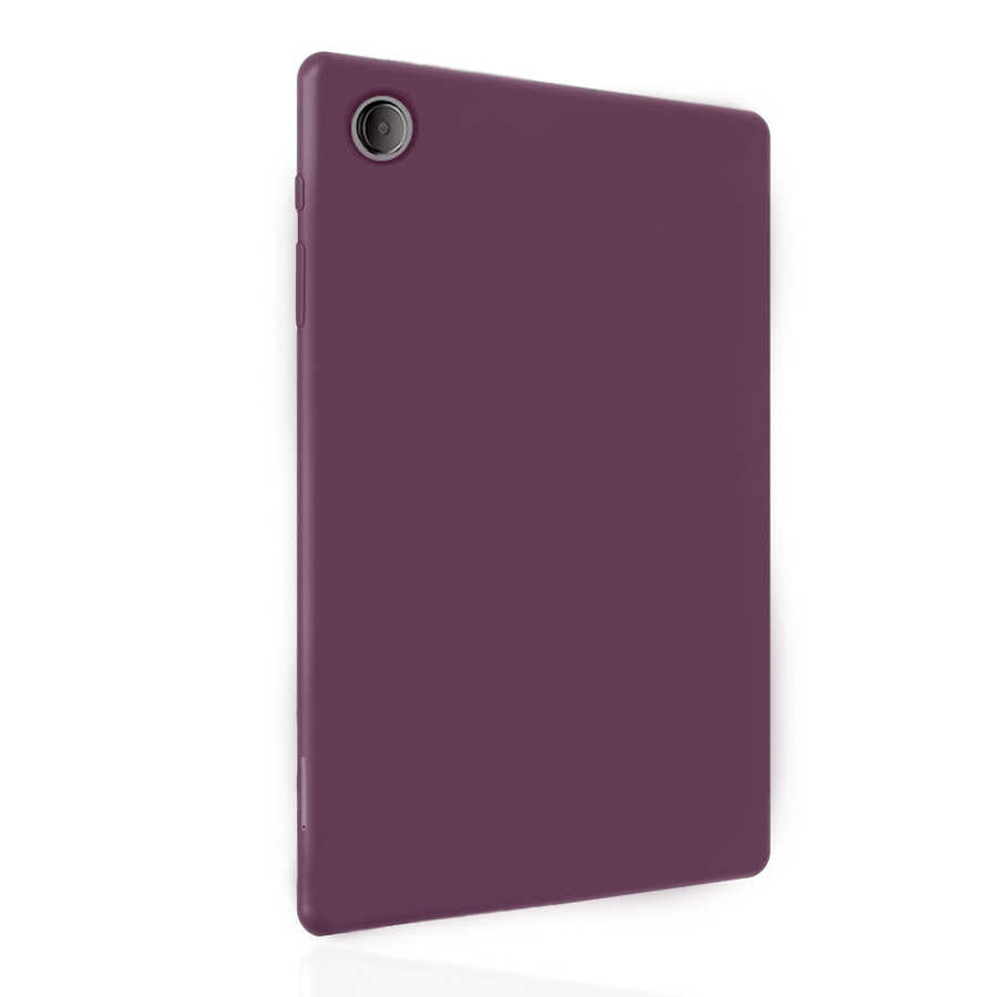 Galaxy Tab A8 10.5 SM-X200 (2021) Zore Beg Tablet Silikon Mürdüm