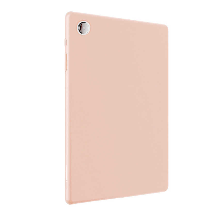Galaxy Tab A8 10.5 SM-X200 (2021) Zore Beg Tablet Silikon Pembe