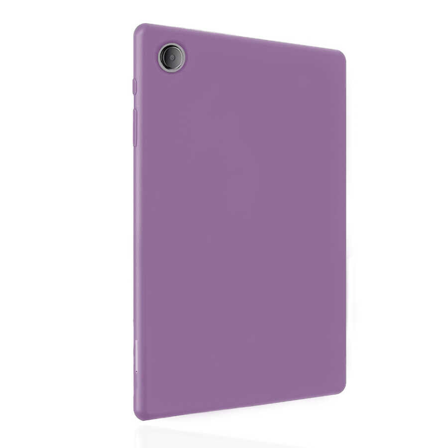 Galaxy Tab A8 10.5 SM-X200 (2021) Zore Beg Tablet Silikon Lila