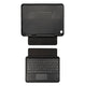 Galaxy Tab A8 10.5 SM-X200 (2021) Zore Border Keyboard Bluetooh Bağlantılı Standlı Klavyeli Tablet Kılıfı Siyah