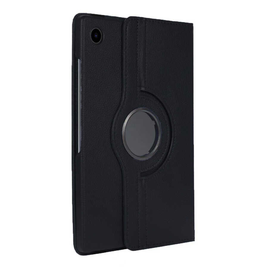 Galaxy Tab A8 10.5 SM-X200 (2021) Zore Dönebilen Standlı Kılıf Siyah