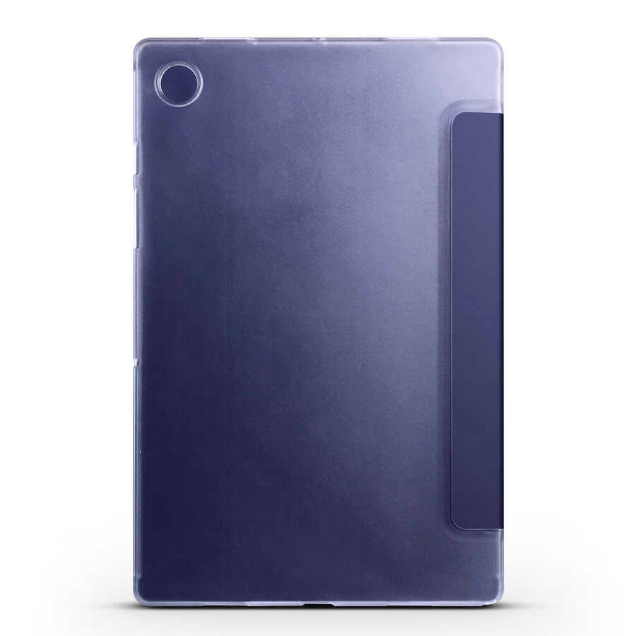 Galaxy Tab A8 10.5 SM-X200 (2021) Zore Smart Cover Standlı 1-1 Kılıf Siyah