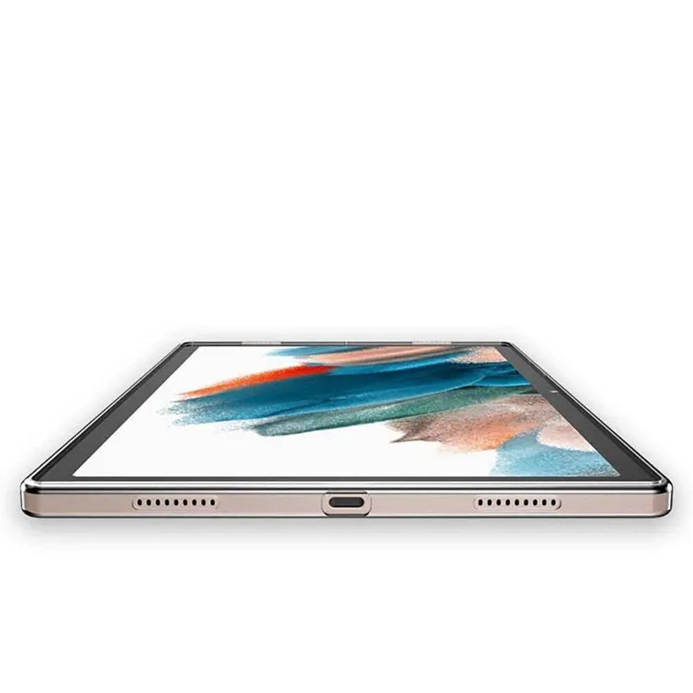 Galaxy Tab A9 Kılıf Zore Tablet Süper Silikon Kapak Renksiz