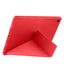 Galaxy Tab A9 Kılıf Zore Tri Folding Kalem Bölmeli Standlı Kılıf Kırmızı