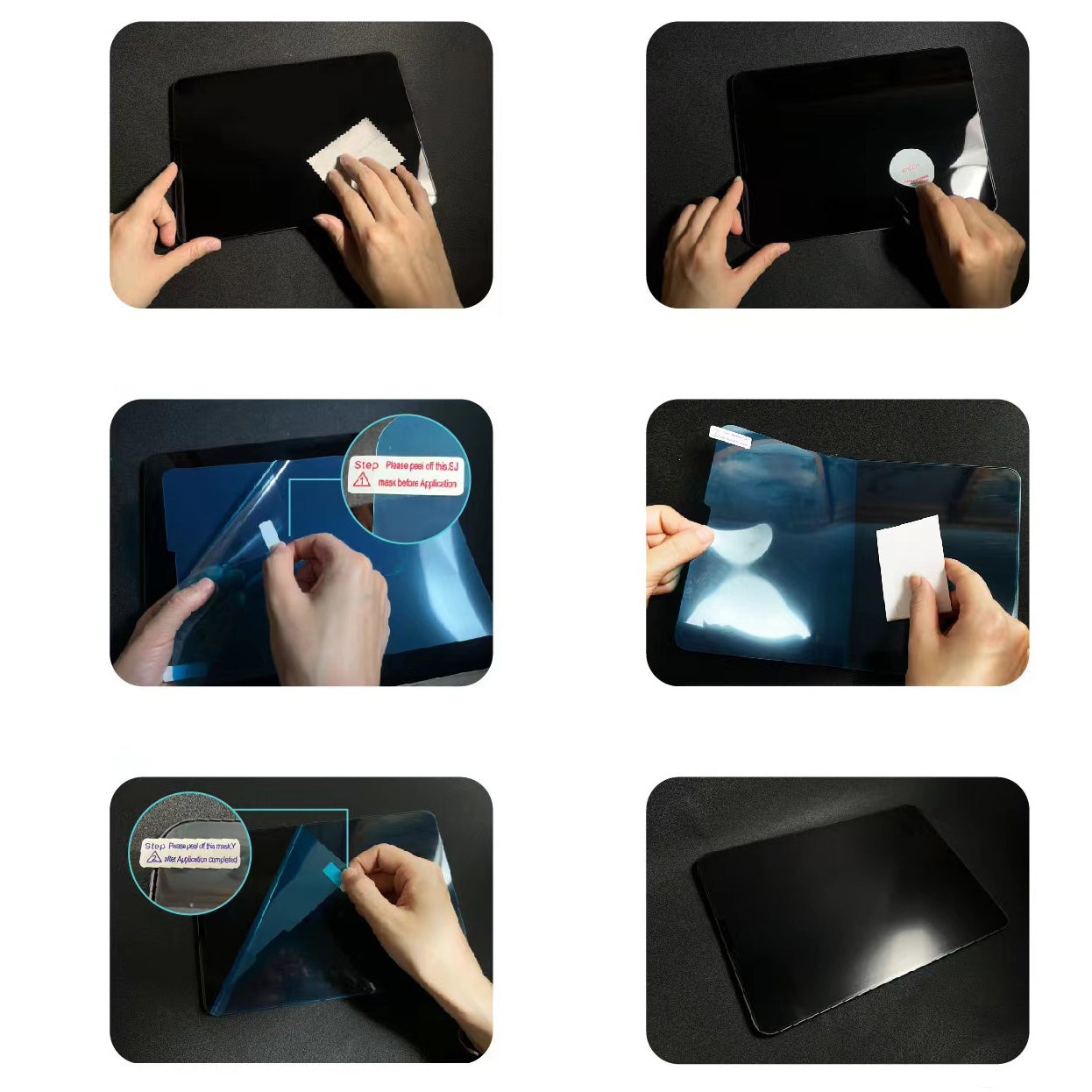 Galaxy Tab A9 Plus Kağıt Hisli Mat Zore Paper-Like Ekran Koruyucu Renksiz