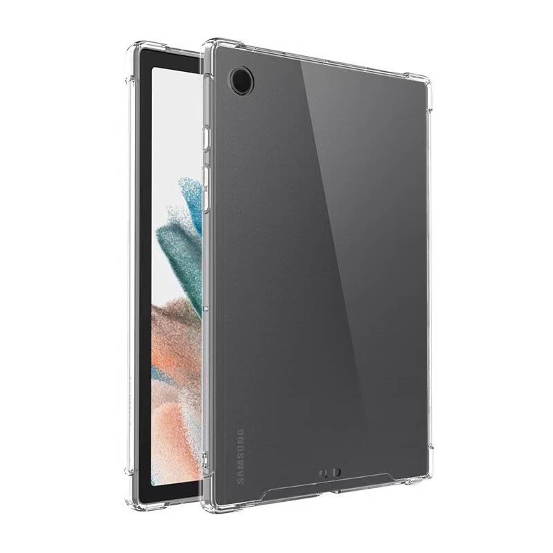 Galaxy Tab A9 Plus Kılıf Zore Tablet Nitro Anti Shock Silikon Kapak Renksiz