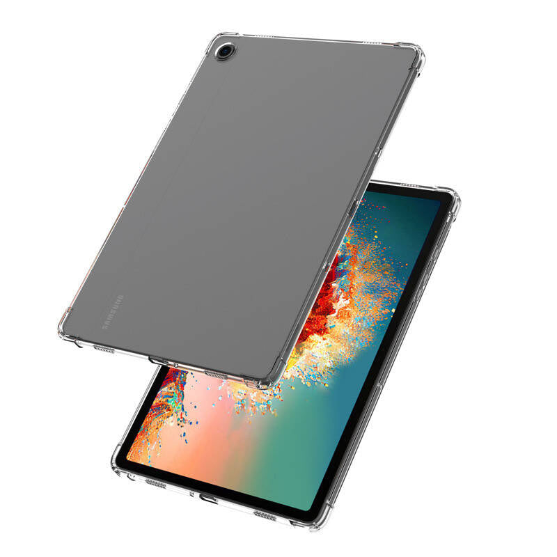 Galaxy Tab A9 Plus Kılıf Zore Tablet Nitro Anti Shock Silikon Kapak Renksiz