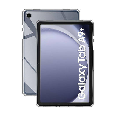 Galaxy Tab A9 Plus Kılıf Zore Tablet Süper Silikon Kapak Renksiz