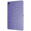 Galaxy Tab A9 Plus Simli Parlak Görünümlü Zore Tablet Koton Kılıf Lila