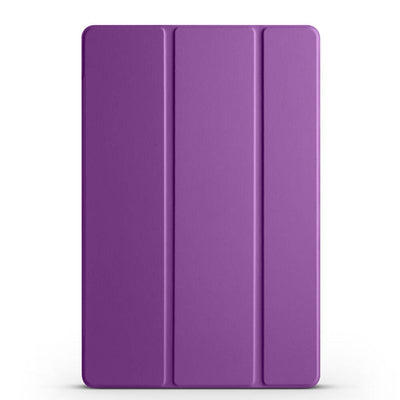Galaxy Tab A9 Plus Zore Smart Cover Standlı 1-1 Kılıf Mor