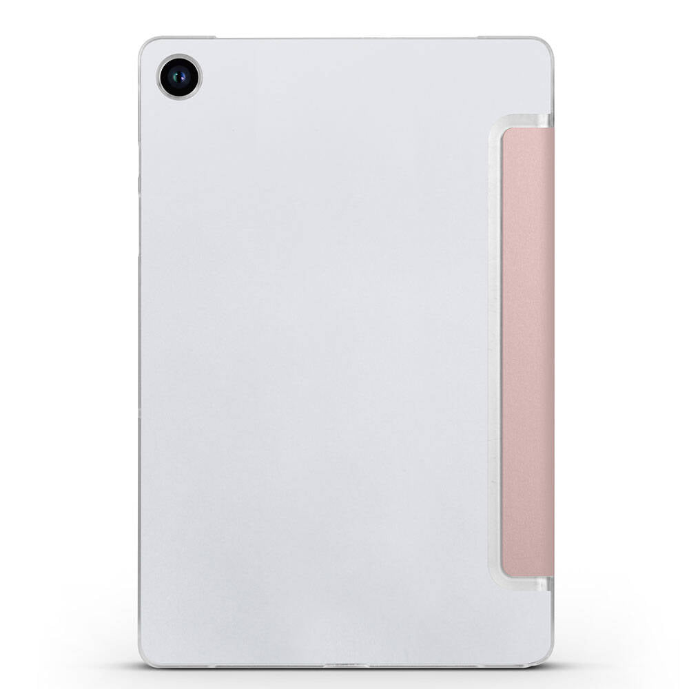 Galaxy Tab A9 Zore Smart Cover Standlı 1-1 Kılıf Gri