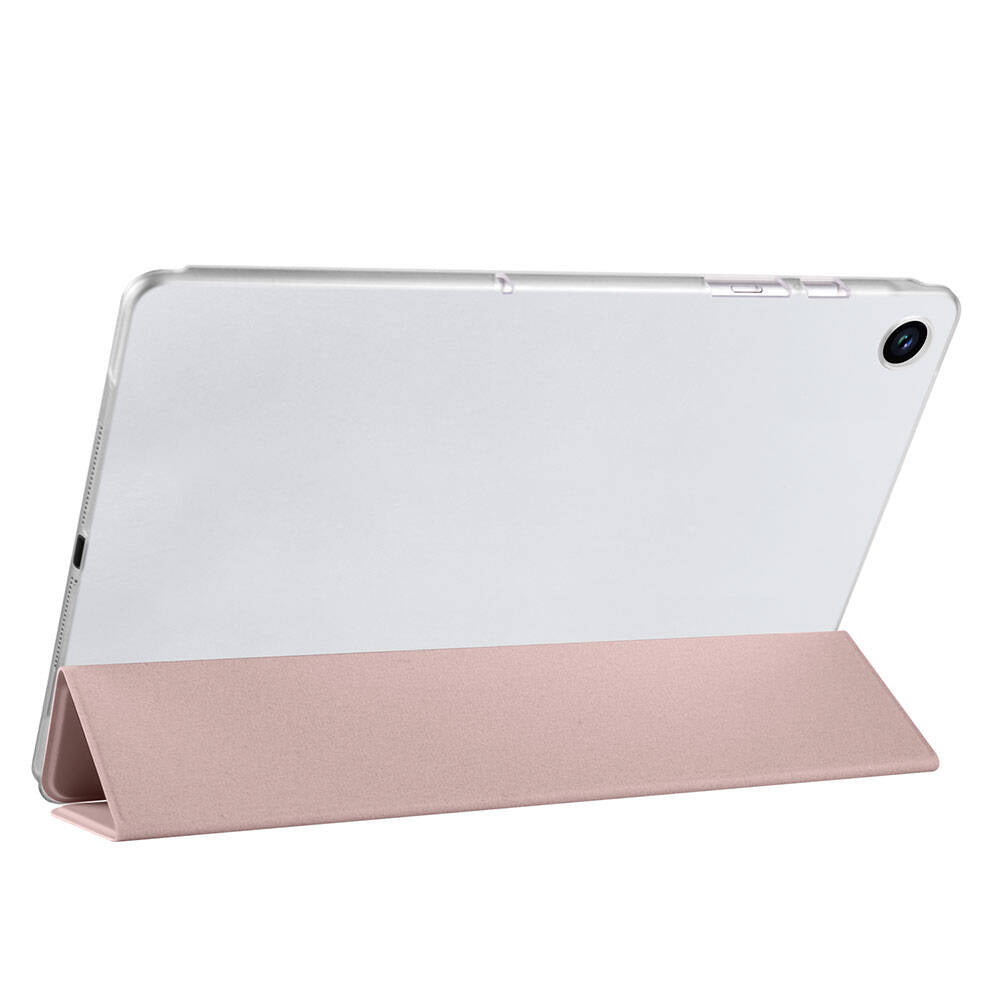 Galaxy Tab A9 Zore Smart Cover Standlı 1-1 Kılıf Kırmızı