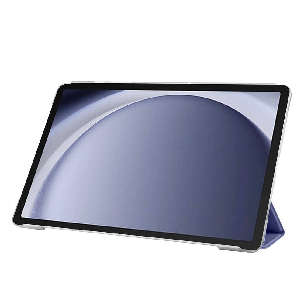 Galaxy Tab A9 Zore Smart Cover Standlı 1-1 Kılıf Gri