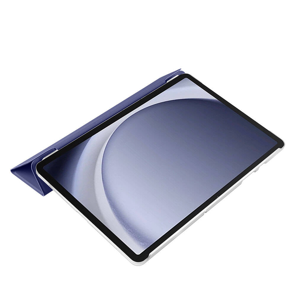 Galaxy Tab A9 Zore Smart Cover Standlı 1-1 Kılıf Kırmızı