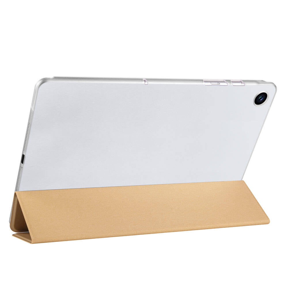 Galaxy Tab A9 Zore Smart Cover Standlı 1-1 Kılıf Kırmızı