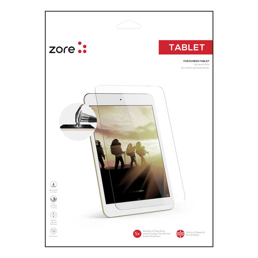 Galaxy Tab A9 Zore Tablet Blue Nano Ekran Koruyucu Renksiz