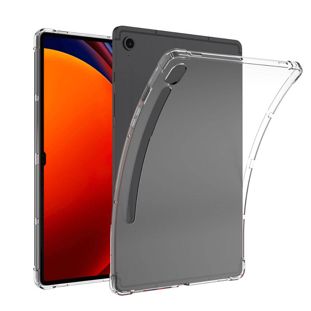 Galaxy Tab S10 FE Kılıf Zore Tablet Nitro Anti Shock Silikon Kapak Renksiz