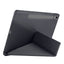 Galaxy Tab S10 FE Kılıf Zore Tri Folding Kalem Bölmeli Standlı Kılıf Gri