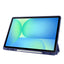 Galaxy Tab S10 FE Plus Kılıf Zore Tri Folding Kalem Bölmeli Standlı Kılıf Mor