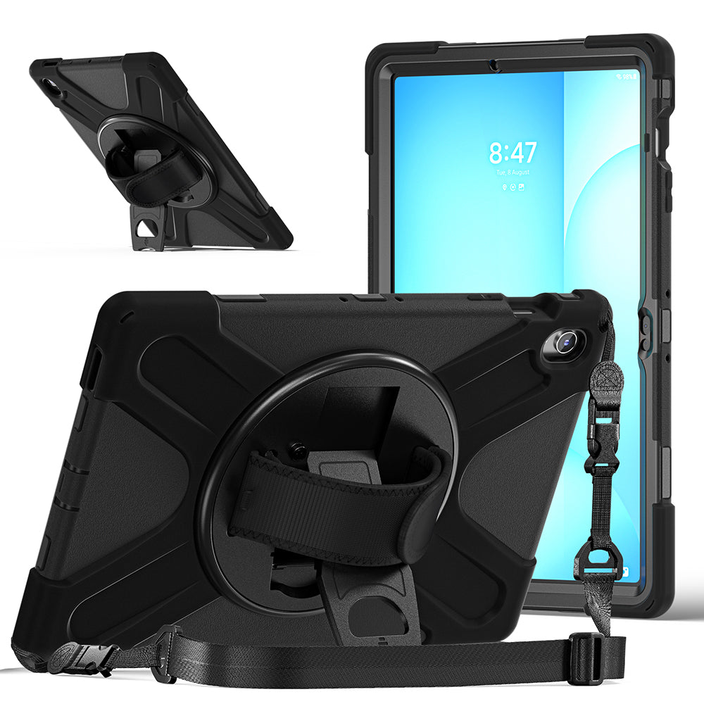 Galaxy Tab S10 FE Plus Zore Defender Tablet Silikon Siyah