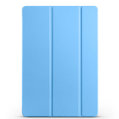 Galaxy Tab S10 FE Plus Zore Smart Cover Kalem Bölmeli Standlı 1-1 Kılıf Mavi